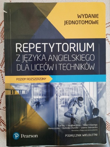 Zdjęcie oferty: Repetytorium z języka angielskiego