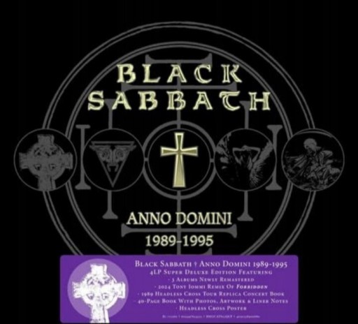 Zdjęcie oferty: BLACK SABBATH ANNO DOMINI 1989-1995 UE 4LP