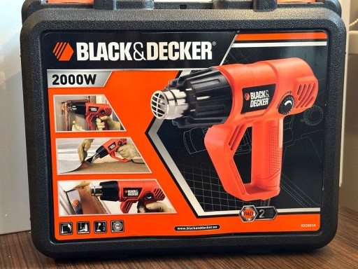 Zdjęcie oferty: BLACK+DECKER Opalarka KX2001K Walizka Nowa