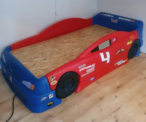 Zdjęcie oferty: Łóżko dla dziecka AUTO SAMACHÓD NASCAR 95x190