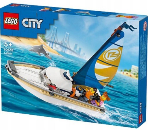 Zdjęcie oferty: LEGO City 60438 - Żaglówka łódź NOWA!