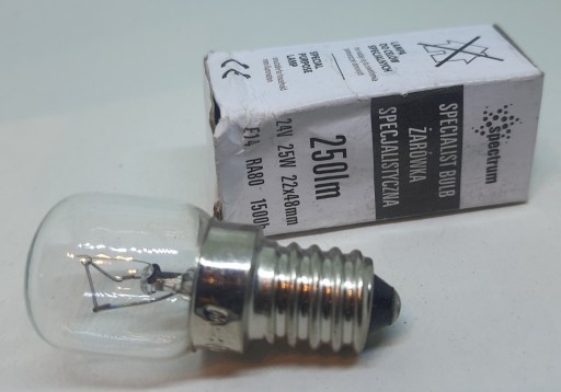Zdjęcie oferty: Żarówka do bramy garażowej E14 24V 25W wjazdowa