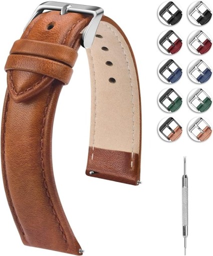 Zdjęcie oferty: Pasek brąz uniwersalny 22mm