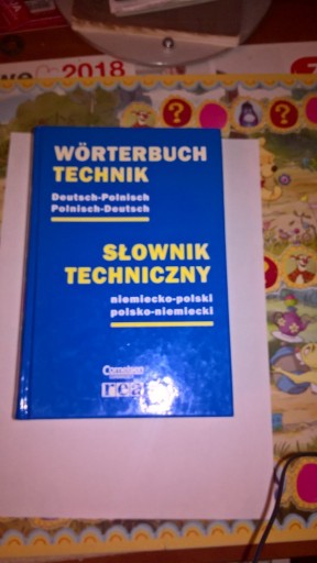 Zdjęcie oferty: Słownik techniczny  niemiecko- polski, polsko- nie