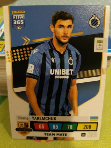 Zdjęcie oferty: Roman YAREMCHUK nr 36 FIFA 365 2023