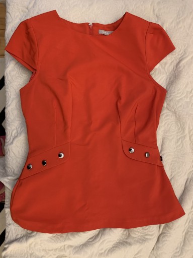 Zdjęcie oferty: Elegancka bluzka top Orsay makowa czerwień 38 M
