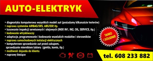 Zdjęcie oferty: AUTO ELEKTRYK - likwidacja działalności 