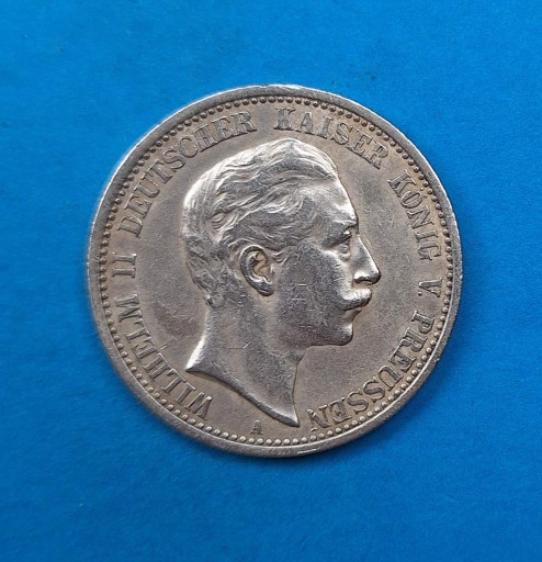 Zdjęcie oferty: Niemcy, Prusy 2 marki 1904, Wilhelm II, Ag 0,900