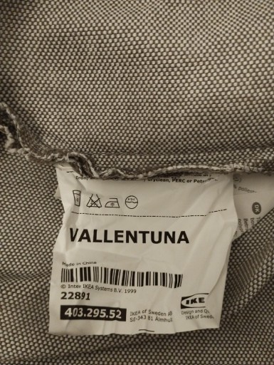 Zdjęcie oferty: Vallentuna Ikea dolne pokrycie modułu do siedzenia