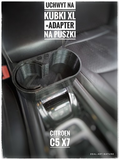 Zdjęcie oferty: Cupholder uchwyt na kubek puszkę tel Citroen C5 X7