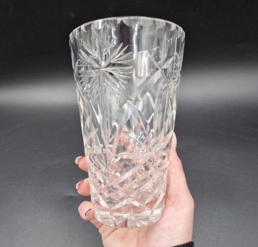 Zdjęcie oferty: Designerski kryształowy wazon