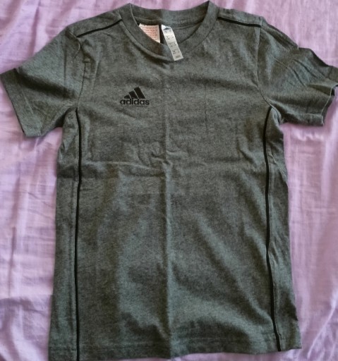 Zdjęcie oferty: T-shirt Adidas dziecięcy 7 / 8 lat XS szary