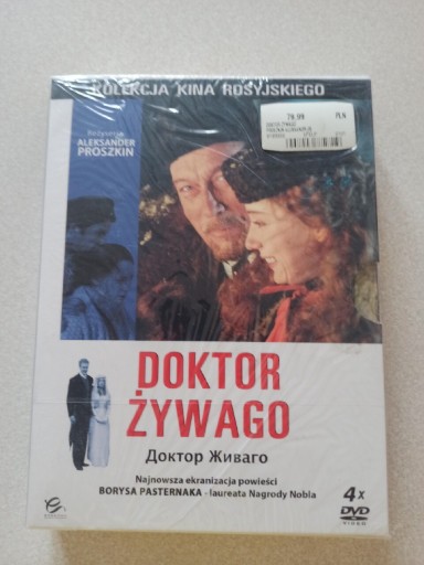 Zdjęcie oferty: Film Doktor Żywago płyta DVD Proszkin