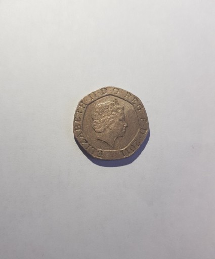 Zdjęcie oferty: Moneta Twenty Pence Elizabeth II 2011