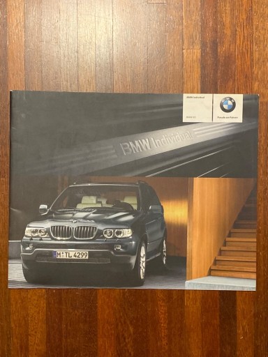 Zdjęcie oferty: Prospekt BMW Individual X5 E53
