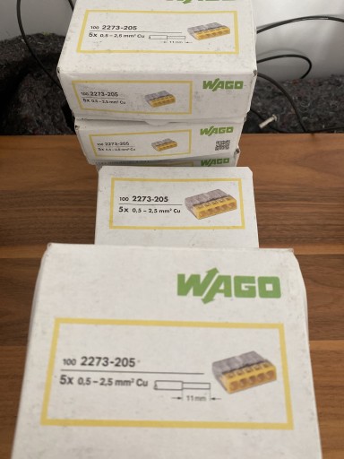 Zdjęcie oferty: Wago 2273-205 Opakowanie 100 szt. Oryginalne