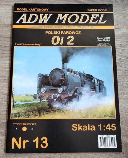 Zdjęcie oferty: ADW Model parowóz Oi2