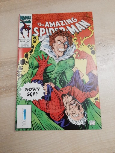 Zdjęcie oferty: The Amazing Spider-man 8/96 TM-Semic nr204