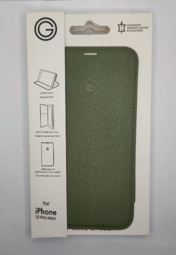 Zdjęcie oferty: ETUI ZAMYKANE IPHONE 13 PRO MAX - zielone