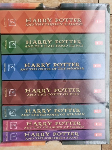Zdjęcie oferty: Harry Potter Box Set: The Complete Series t.1-7