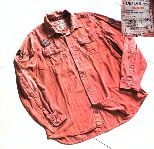 Zdjęcie oferty: Camp David świetna koszula sztruks 2XL/3XL