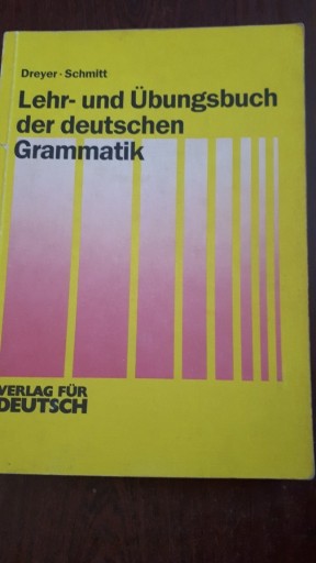 Zdjęcie oferty: Lehr- und Ubungsbuch der deutschen Grammatik. 