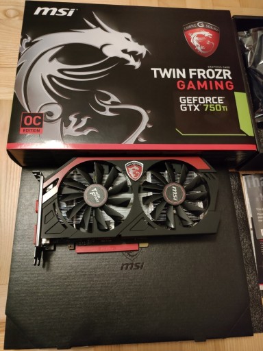 Zdjęcie oferty: GeForce GTX 750 Ti Twin Frozer GAMING nie rtx