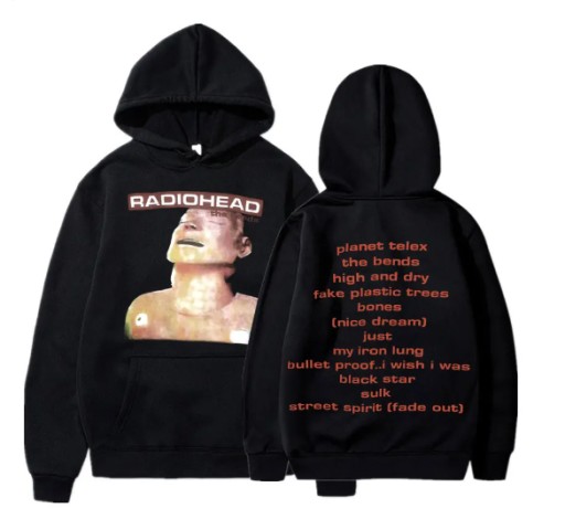 Zdjęcie oferty: Bluza Hoodie Radiohead s do 3xl vintage retro band