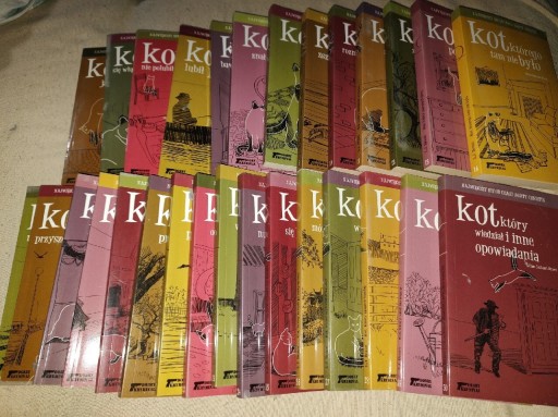 Zdjęcie oferty: Kot który kolekcja kryminałów tomy od 2 do 30 