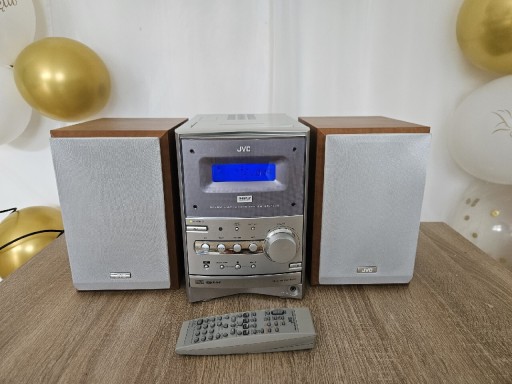 Zdjęcie oferty: Wieża stereo JVC UX-P400 z CD, Kaseta, bluetooth, MP3, radio+ pilot 