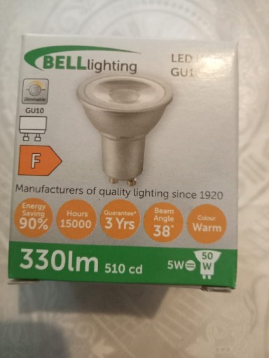 Zdjęcie oferty: Bell lighting żarowka led Gu10 jedyne takie