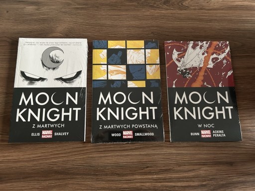 Zdjęcie oferty: Moon Knight Marvel Now tomy 1-3 FOLIA