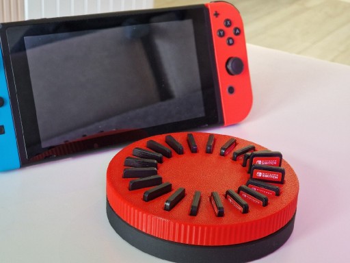 Zdjęcie oferty: Nintendo Switch Obrotowe pudełko na 20 gier