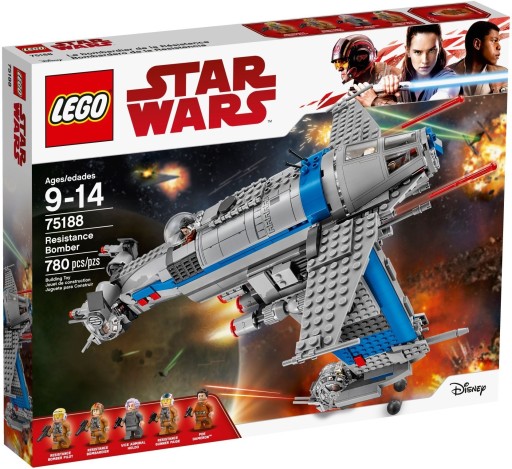 Zdjęcie oferty: Lego 75188 Star Wars - Bombowiec Ruchu Oporu