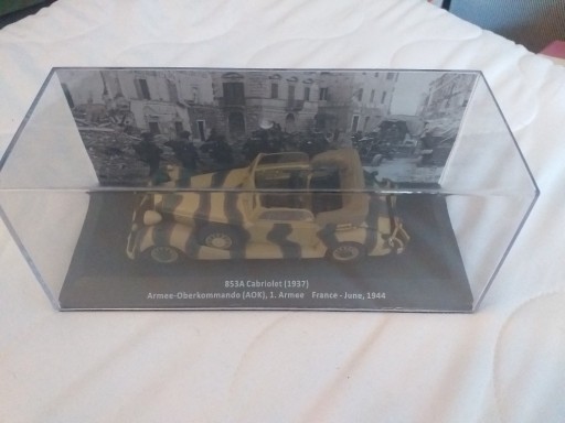 Zdjęcie oferty: 853A Cabriolet (1937) samochody wojskowe II w. św.