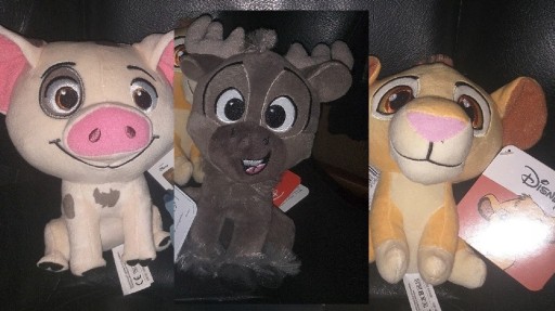 Zdjęcie oferty: Maskotki disney kraina lodu Pua Sven i Simba