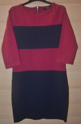 Zdjęcie oferty: Sukienka burgundowo- czarna Reserved rozm.38