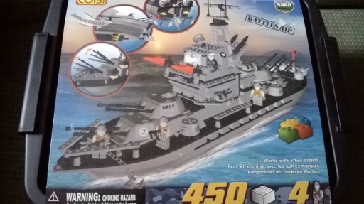 Zdjęcie oferty: Klocki COBI okręt Battleship 4500- small army