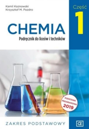 Zdjęcie oferty: Chemia 1 Podręcznik do Zakr podstawowy Pazdro 