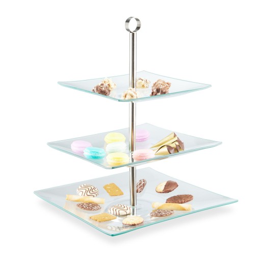 Zdjęcie oferty: Etażerka 3 poziomy na ciasta desery owoce