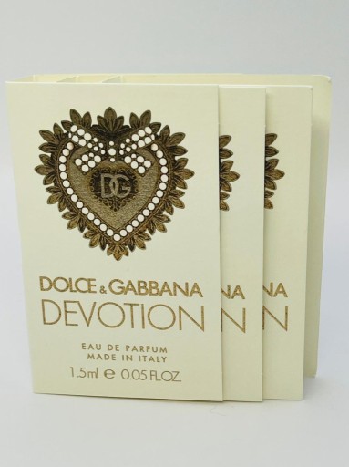 Zdjęcie oferty: DOLCE GABBANA DEVOTION 1,5ML EDP spray Set of 3