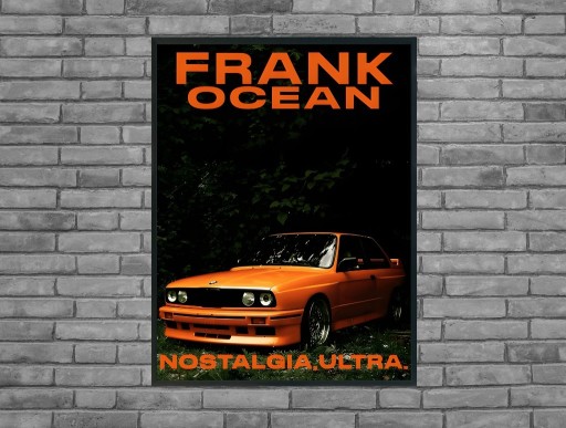 Zdjęcie oferty: Plakat frank ocean nostalgia.ultra