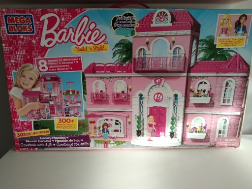 Zdjęcie oferty: Klocki Barbie Mega Bloks 80229 Dom,Willa 