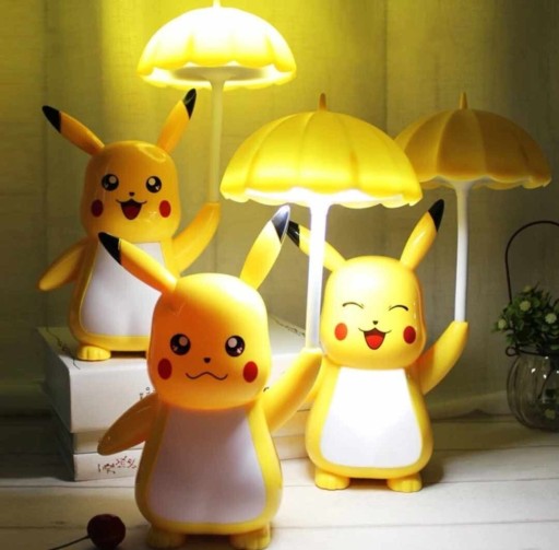 Zdjęcie oferty: Lampka biurkowa/nocna LEDPokemon Pikachu NOWA
