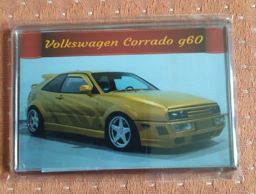 Zdjęcie oferty: Magnesy na lodówkę - Volkswagen corrado g60