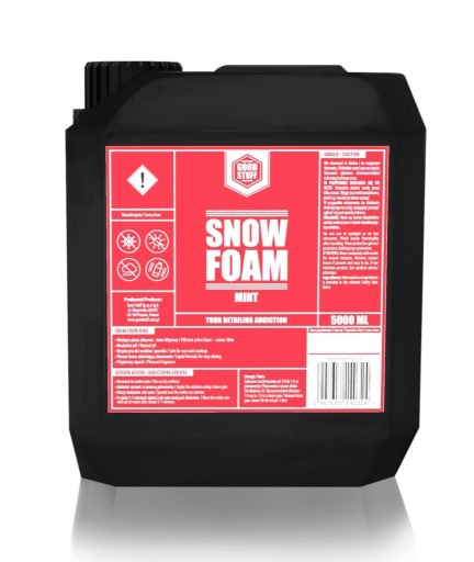 Zdjęcie oferty: GOOD STUFF Snow Foam Mint 5L - NEUTRALNA PIANA , K