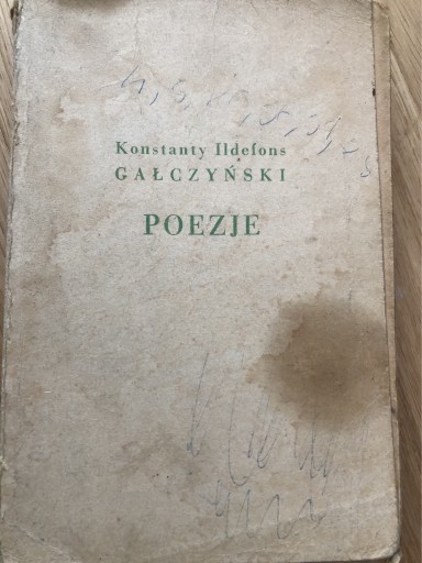 Zdjęcie oferty: Poezje Gałczyński