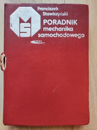 Zdjęcie oferty: Poradnik mechanika samochodowego F. Stawiszyński