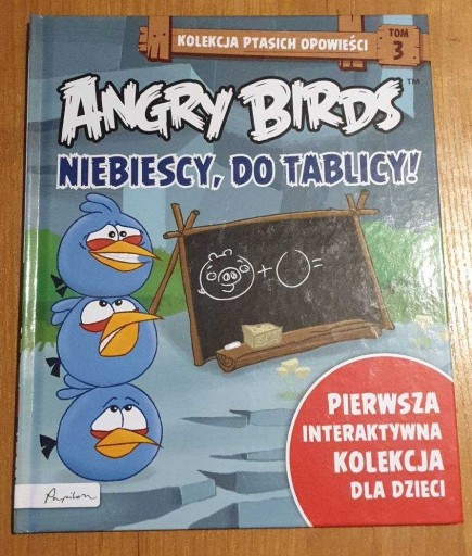 Zdjęcie oferty: Angry birds Niebiescy do tablicy Twarda okładka