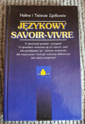 Zdjęcie oferty: Językowy savoir vivre Zgółkowie 